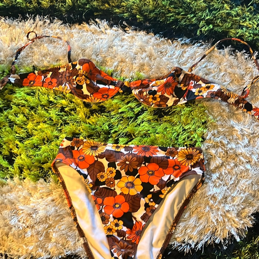Dodo Bar Or Balconette Retro Print Bikini